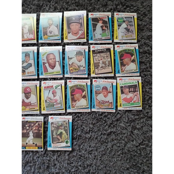 Vintage Baseball Cards - Lot of 31 Cards from 1982 Topps Kmart 20th Anniversary - Picture 4 of 10